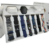 i20 ultra max suit smart watch with airpods and 7 straps